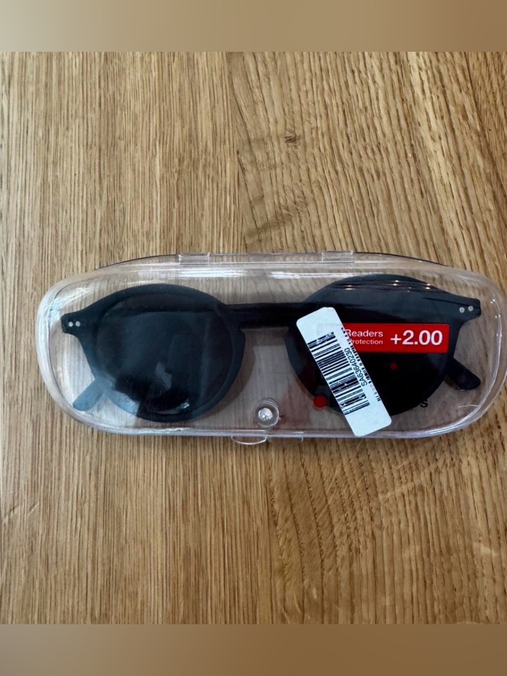 Dots brand Readers Protective Sunglasses +2.00 Strength - Black NWT original $50